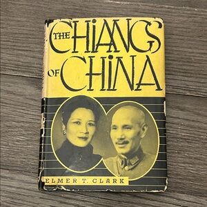 The Chiangs of China vintage first edition 1943 wartime original dust jacket